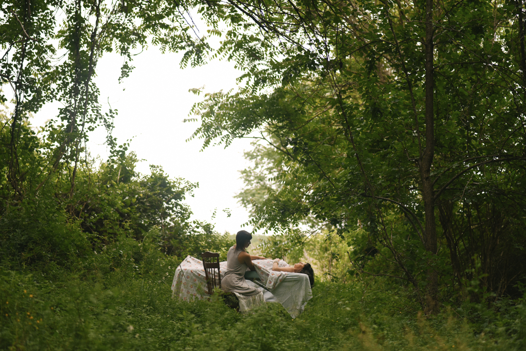 Forest Massage 1 Masaje en el Bosque: Relajación Natural entre Árboles y Aromas de la Selva