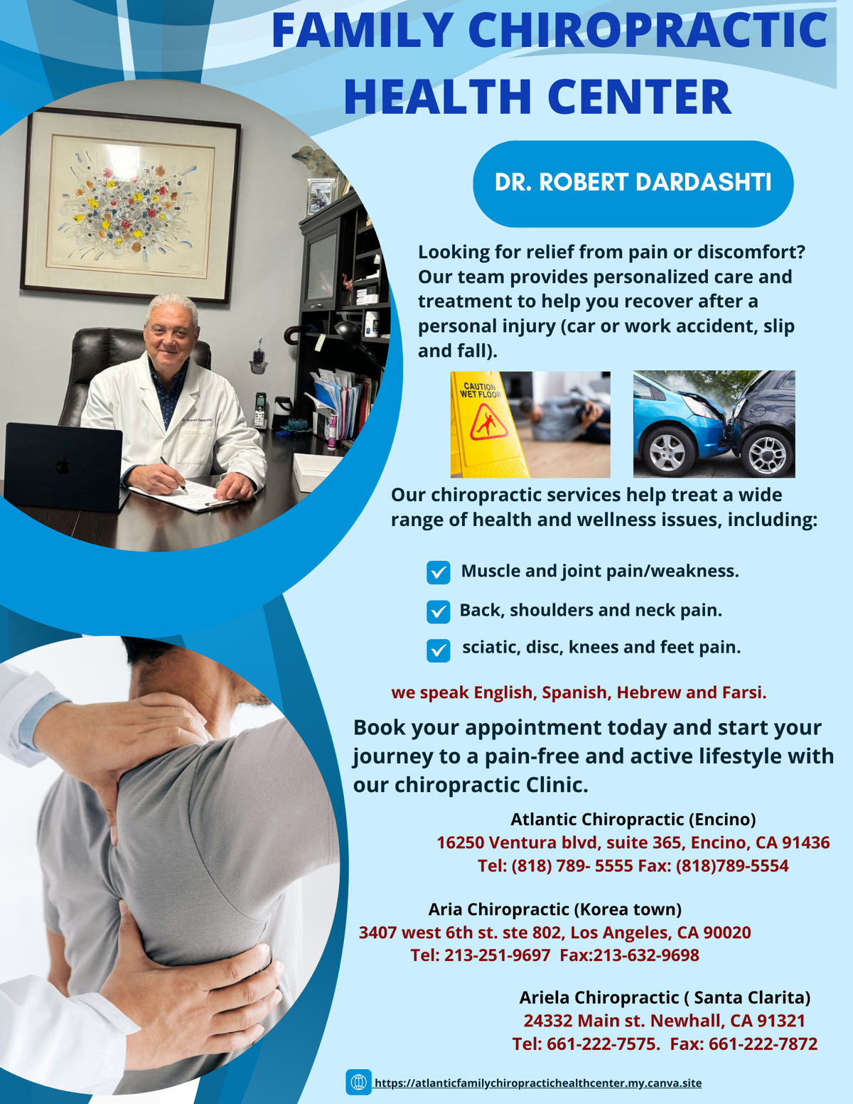 Clínica Atlantic Family Chiropractic: Cuidado quiropráctico familiar para salud de columna y bienestar