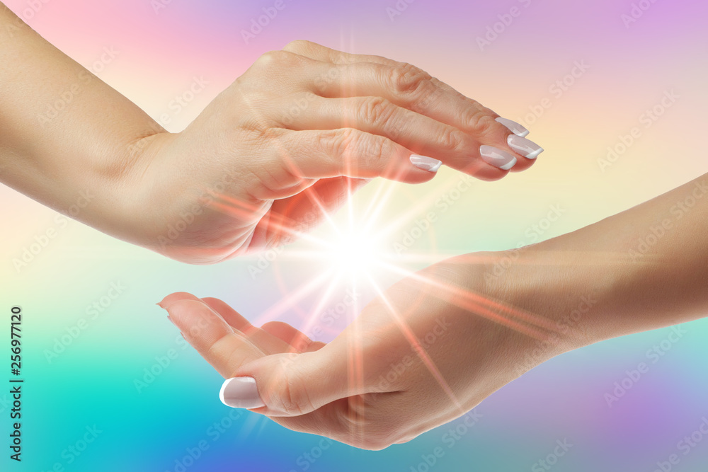 Manos Curativas: Poder de Sanación y Bienestar – Imagen Inspiradora de Terapia y Cuidado