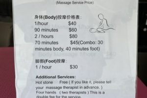 #1 Massage Body & Foot